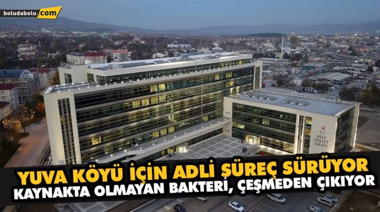 KAYNAKTA OLMAYAN BAKTERİ, ÇEŞMEDEN ÇIKIYOR