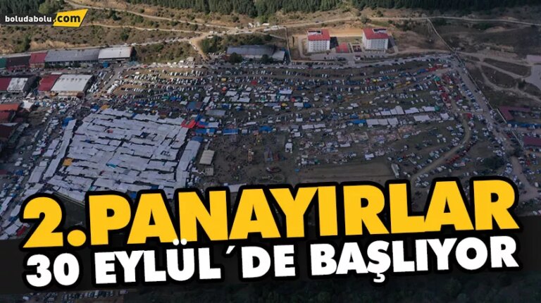 2. PANAYIRLAR 30 EYLÜL´DE BAŞLIYOR