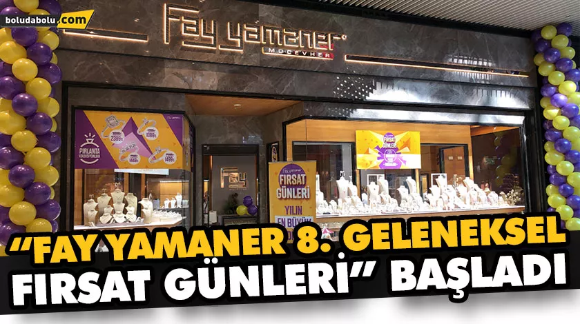 “FAY YAMANER 8. GELENEKSEL FIRSAT GÜNLERİ” BAŞLADI “FAY YAMANER 8. GELENEKSEL FIRSAT GÜNLERİ” BAŞLADI