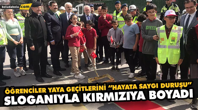 “YAYALARA ÖNCELİK DURUŞU, HAYATA SAYGI DURUŞU” ETKİNLİĞİ YAPILDI “YAYALARA ÖNCELİK DURUŞU, HAYATA SAYGI DURUŞU” ETKİNLİĞİ YAPILDI