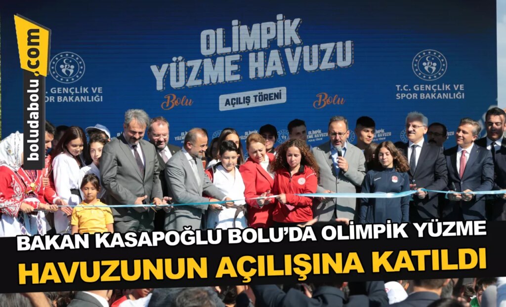 Bakan Kasapoğlu, Bolu’da “2023’e Doğru Şehir Buluşmaları” programında konuştu: