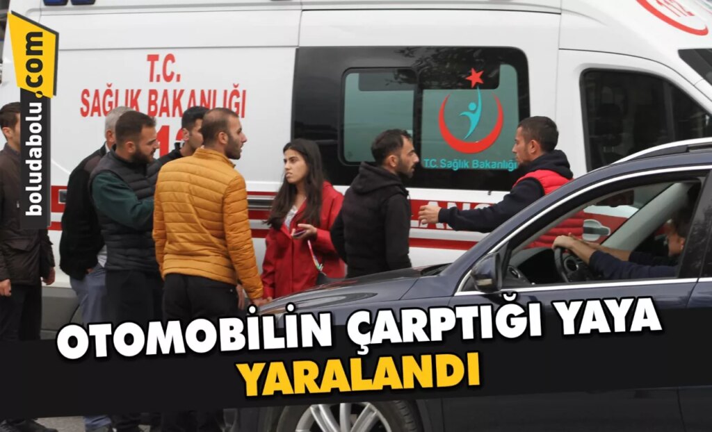 Akçakoca’da otomobilin çarptığı yaya yaralandı