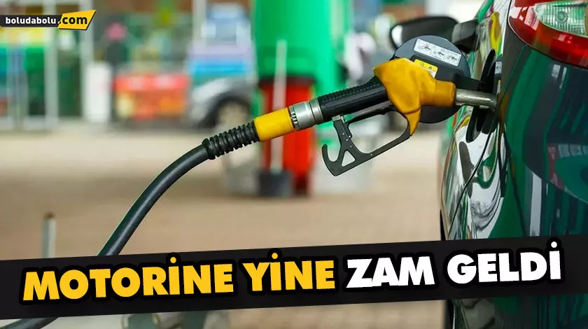 MOTORİNE YİNE ZAM GELDİ MOTORİNE YİNE ZAM GELDİ