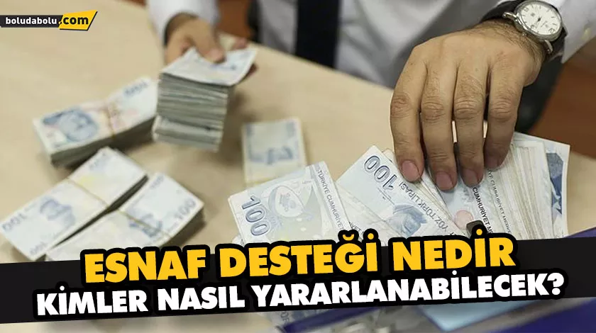 ESNAF DESTEĞİ NEDİR KİMLER NASIL YARARLANABİLECEK? ESNAF DESTEĞİ NEDİR KİMLER NASIL YARARLANABİLECEK?