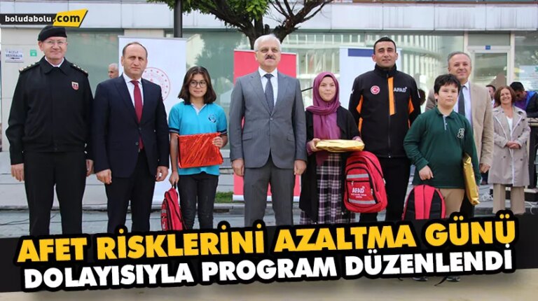 AFET RİSKLERİNE DİKKAT ÇEKİLDİ