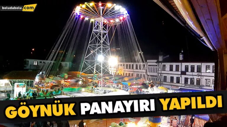 GÖYNÜK PANAYIRI YAPILDI