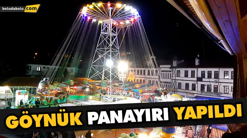 GÖYNÜK PANAYIRI YAPILDI GÖYNÜK PANAYIRI YAPILDI