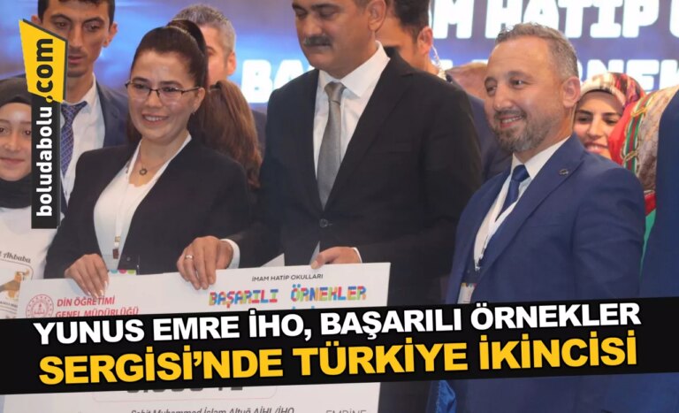 YUNUS EMRE İHO, BAŞARILI ÖRNEKLER SERGİSİ’NDE TÜRKİYE İKİNCİSİ