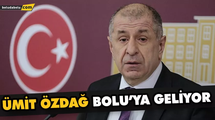 ÜMİT ÖZDAĞ BOLU’YA GELİYOR ÜMİT ÖZDAĞ BOLU’YA GELİYOR