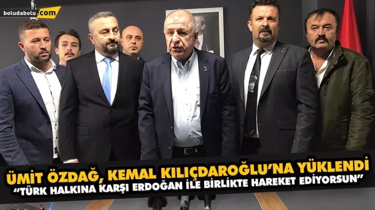 ÜMİT ÖZDAĞ, KEMAL KILIÇDAROĞLU’NA YÜKLENDİ