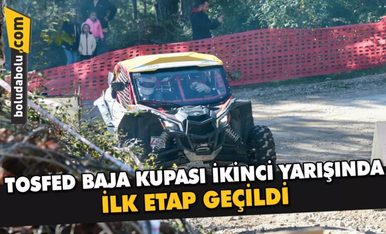 TOSFED Baja Kupası ikinci yarışında ilk etap geçildi