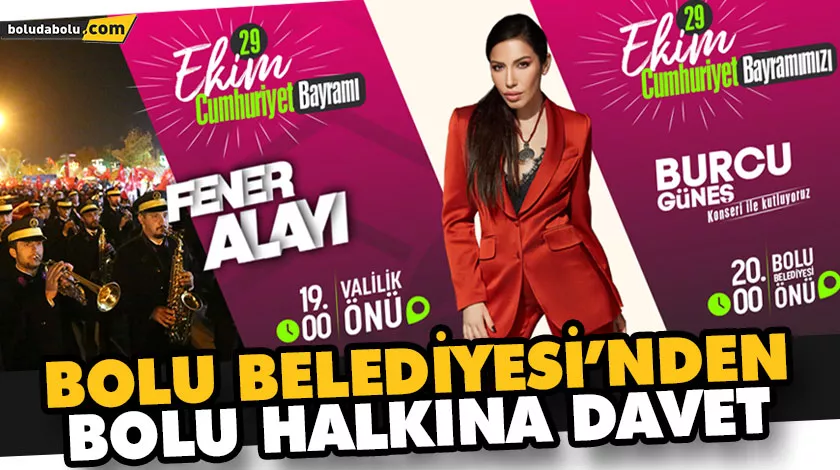 BOLU BELEDİYESİ’NDEN BOLU HALKINA DAVET BOLU BELEDİYESİ’NDEN BOLU HALKINA DAVET