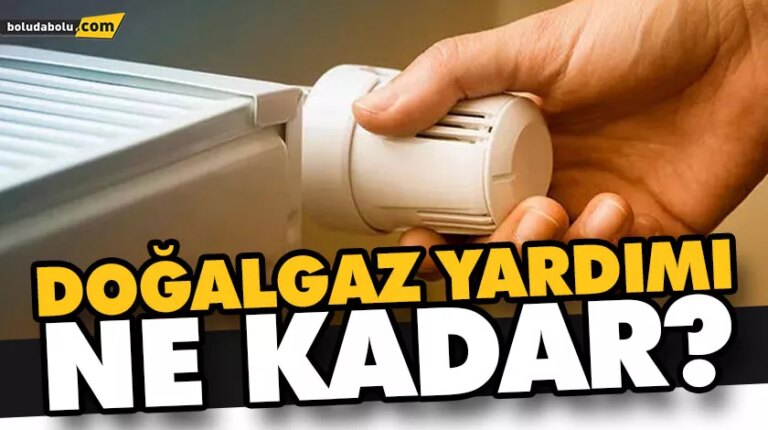 DOĞALGAZ YARDIMI ÖDEMELERİ BAŞLADI!