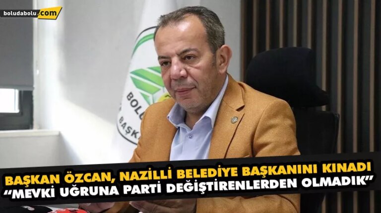“MEVKİ UĞRUNA PARTİ DEĞİŞTİRENLERDEN OLMADIK”
