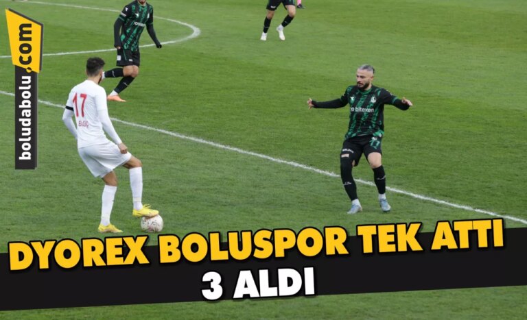 DYOREX BOLUSPOR TEK ATTI 3 ALDI