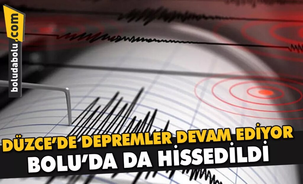 BOLU YİNE DEPREMLE UYANDI BOLU YİNE DEPREMLE UYANDI