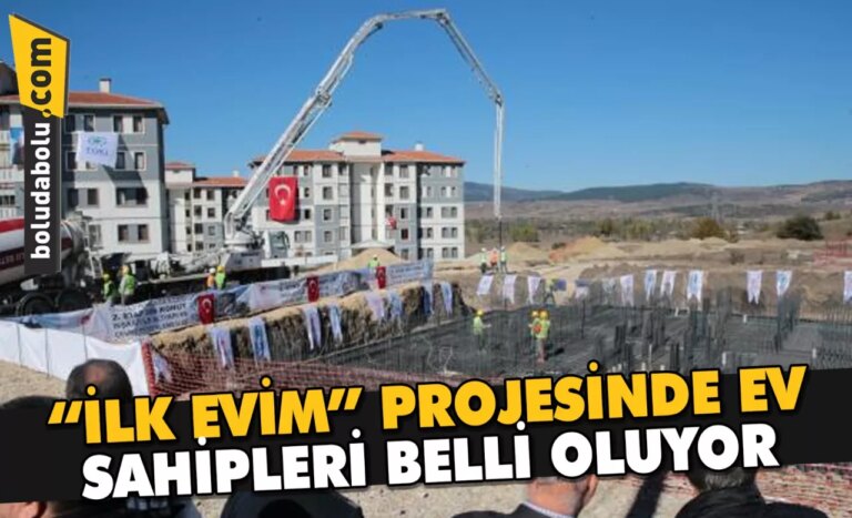 İLK EVİM PROJESİNDE EV SAHİPLERİ BELLİ OLUYOR