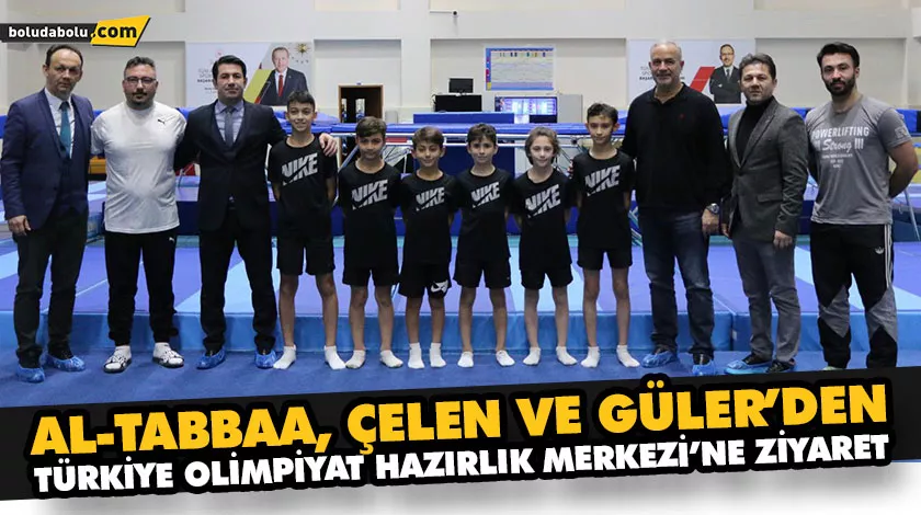AL-TABBAA, ÇELEN VE GÜLER’DEN TÜRKİYE OLİMPİYAT HAZIRLIK MERKEZİ’NE ZİYARET AL-TABBAA, ÇELEN VE GÜLER’DEN TÜRKİYE OLİMPİYAT HAZIRLIK MERKEZİ’NE ZİYARET