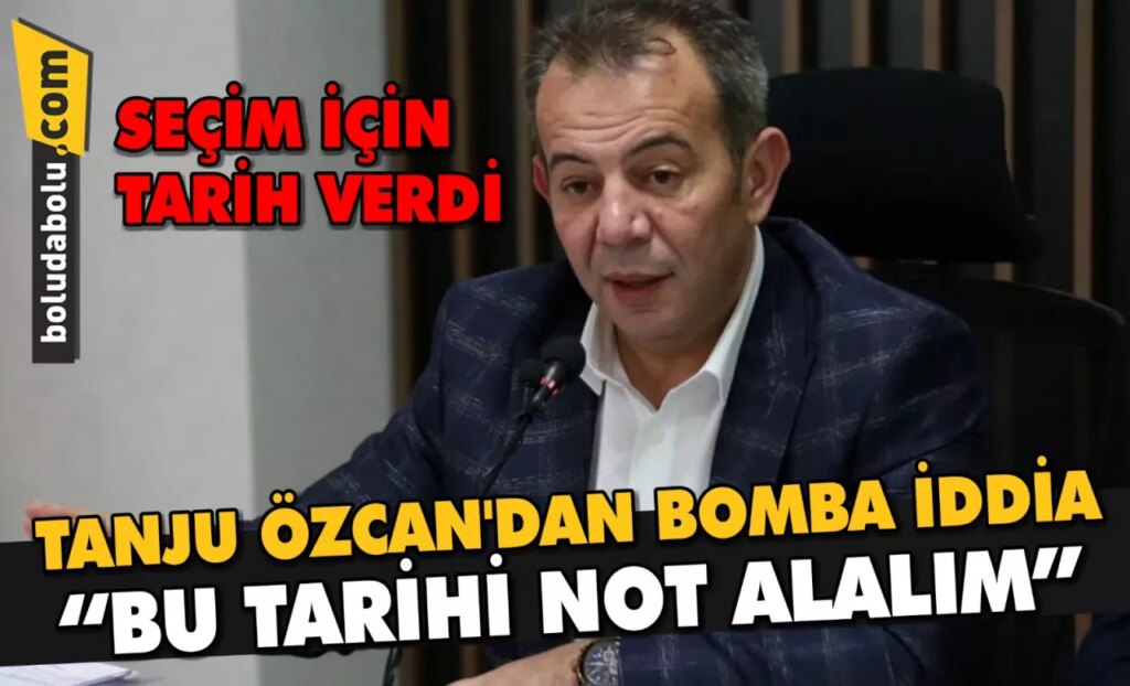 TANJU ÖZCAN’DAN BOMBA İDDİA TANJU ÖZCAN’DAN BOMBA İDDİA