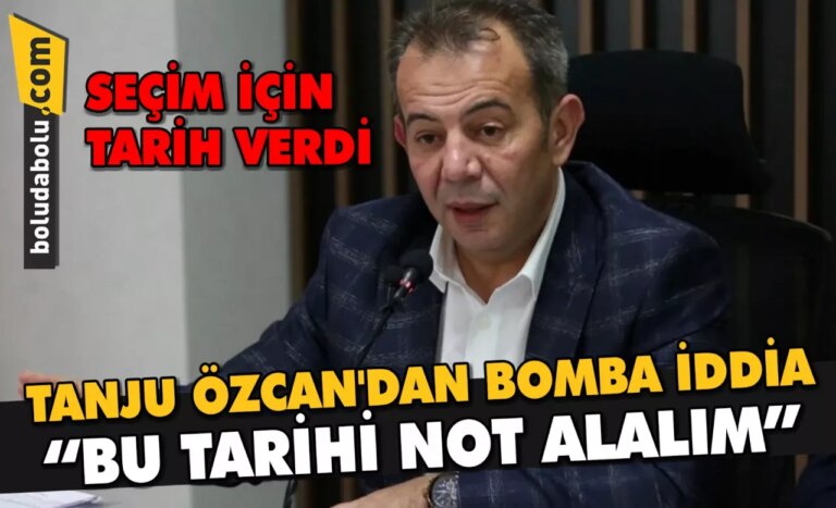 TANJU ÖZCAN’DAN BOMBA İDDİA