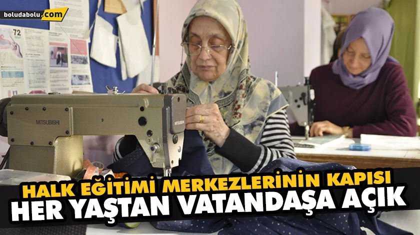 HALK EĞİTİMİ MERKEZLERİNDE EĞİTİM, GELİŞİM, ÜRETİM DEVAM EDİYOR HALK EĞİTİMİ MERKEZLERİNDE EĞİTİM, GELİŞİM, ÜRETİM DEVAM EDİYOR