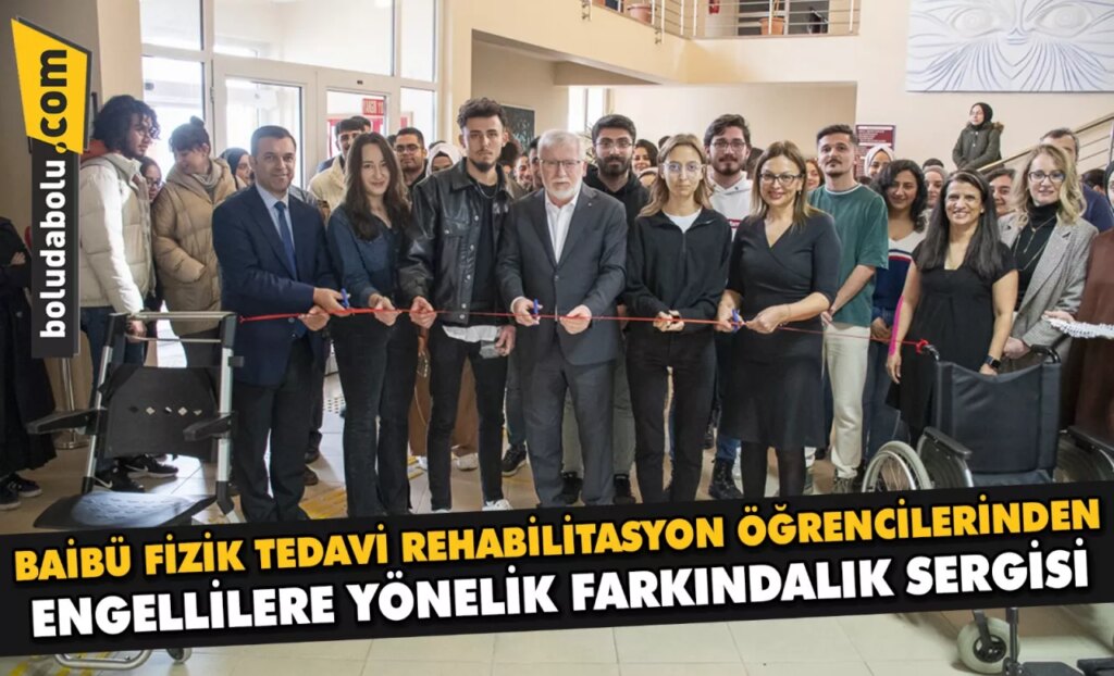 BAİBÜ FİZİK TEDAVİ REHABİLİTASYON ÖĞRENCİLERİNDEN ENGELLİLERE YÖNELİK FARKINDALIK SERGİSİ BAİBÜ FİZİK TEDAVİ REHABİLİTASYON ÖĞRENCİLERİNDEN ENGELLİLERE YÖNELİK FARKINDALIK SERGİSİ