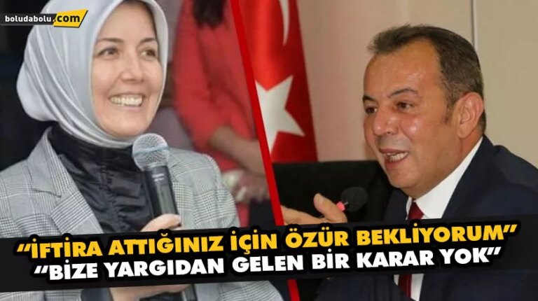 BAŞKAN ÖZCAN, HACER ÇINAR’A YÖNELİK SÖZLERİNDEN BERAAT ETTİĞİNİ AÇIKLADI