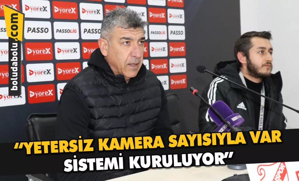 “YETERSİZ KAMERA SAYISIYLA VAR SİSTEMİ KURULUYOR” “YETERSİZ KAMERA SAYISIYLA VAR SİSTEMİ KURULUYOR”