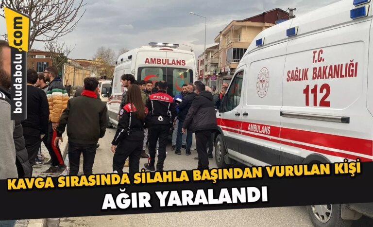 Düzce’de bir kişi silahla yaralandı