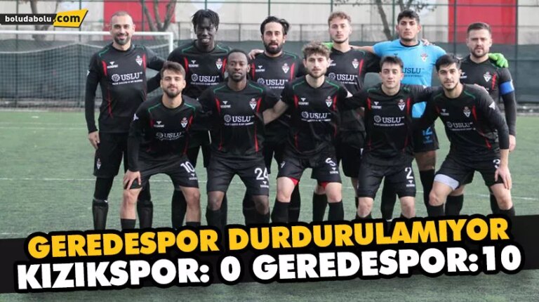 GEREDESPOR DURDURULAMIYOR