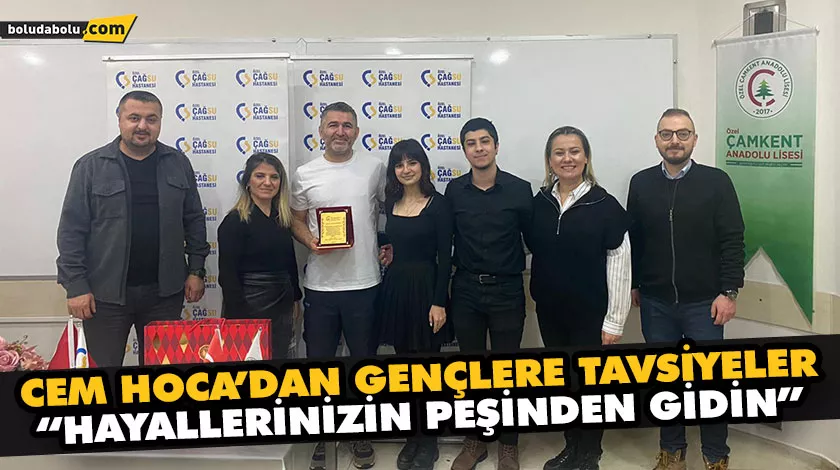 “HAYALLERİNİZİN PEŞİNDEN GİDİN” “HAYALLERİNİZİN PEŞİNDEN GİDİN”