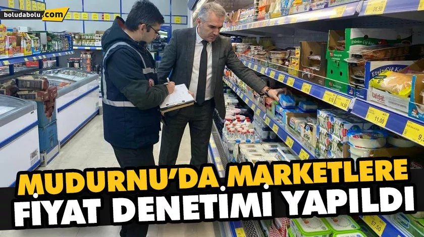 MUDURNU’DA MARKETLERE FİYAT DENETİMİ YAPILDI MUDURNU’DA MARKETLERE FİYAT DENETİMİ YAPILDI