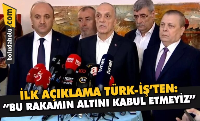 Asgari ücret toplantısı sona erdi! İlk açıklama Türk-İş’ten: Bizim teklifimiz 9 bin TL