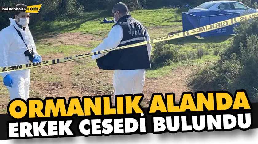 ORMANLIK ALANDA ERKEK CESEDİ BULUNDU ORMANLIK ALANDA ERKEK CESEDİ BULUNDU