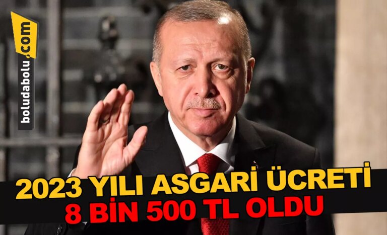MİLYONLARIN BEKLEDİĞİ ASGARİ ÜCRET AÇIKLANDI