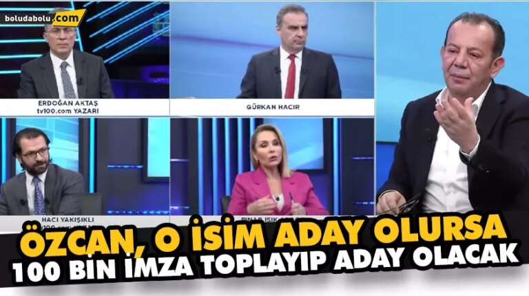 ÖZCAN, O İSİM ADAY OLURSA 100 BİN İMZA TOPLAYIP ADAY OLACAK