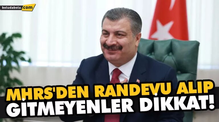 SAĞLIK BAKANI KOCA AÇIKLADI