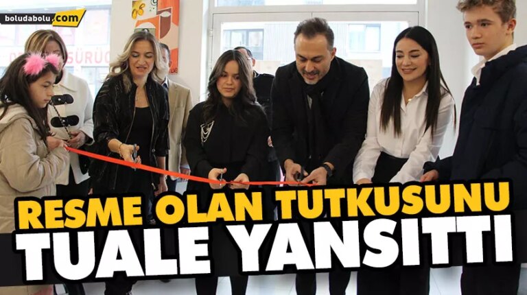 ERGE’NİN RESİM SERGİSİ ÇOK BEĞENİLDİ