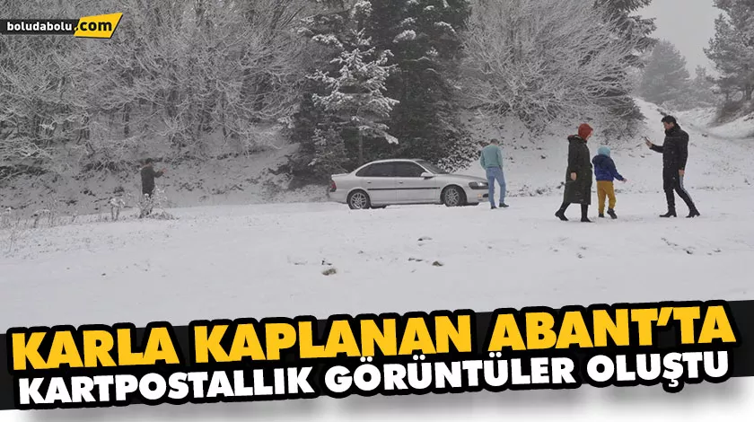 ABANT BEMBEYAZ OLDU ABANT BEMBEYAZ OLDU