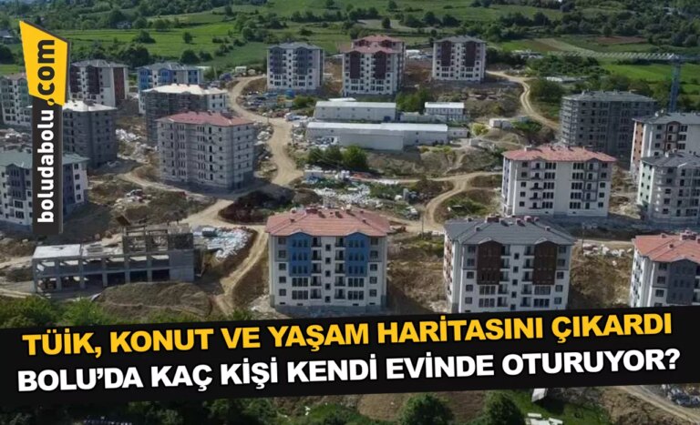 TÜİK, KONUT VE YAŞAM HARİTASINI ÇIKARDI
