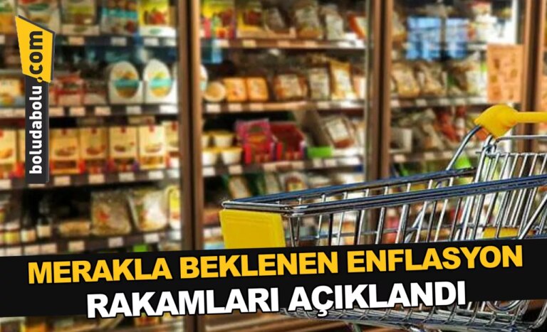 ENFLASYON RAKAMLARI AÇIKLANDI