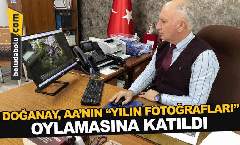 Bolu İl Kültür ve Turizm Müdürü Doğanay, AA’nın “Yılın Fotoğrafları” oylamasına katıldı