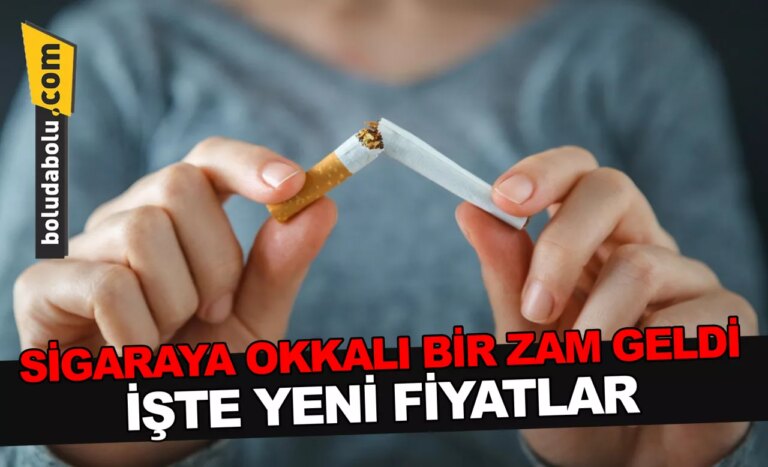 Sigaraya zam geldi, işte yeni fiyatlar