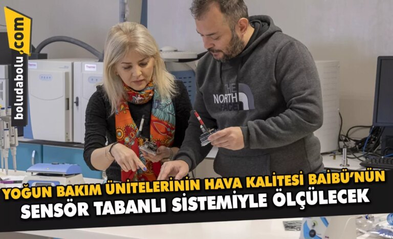Yoğun bakım ünitelerinin hava kalitesi BAİBÜ’nün sensör tabanlı sistemiyle ölçülecek