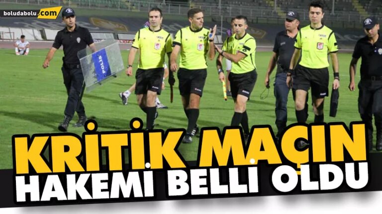 SPOR TOTO 1. LİG’DE 21. HAFTANIN HAKEMLERİ BELLİ OLDU
