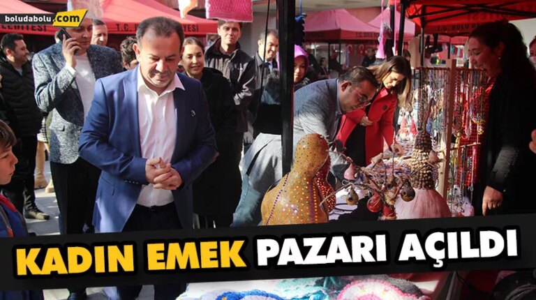 EV KADINLARI EL EMEĞİ ÜRÜNLERİ SATIŞA ÇIKARDI