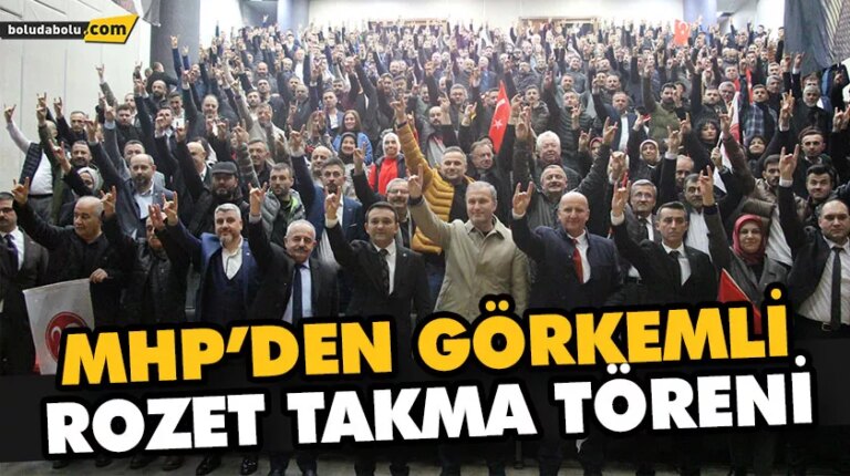 MHP BOLU GÜCÜNE GÜÇ KATIYOR