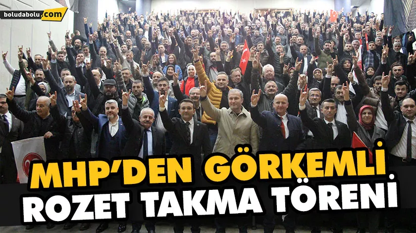 MHP BOLU GÜCÜNE GÜÇ KATIYOR MHP BOLU GÜCÜNE GÜÇ KATIYOR
