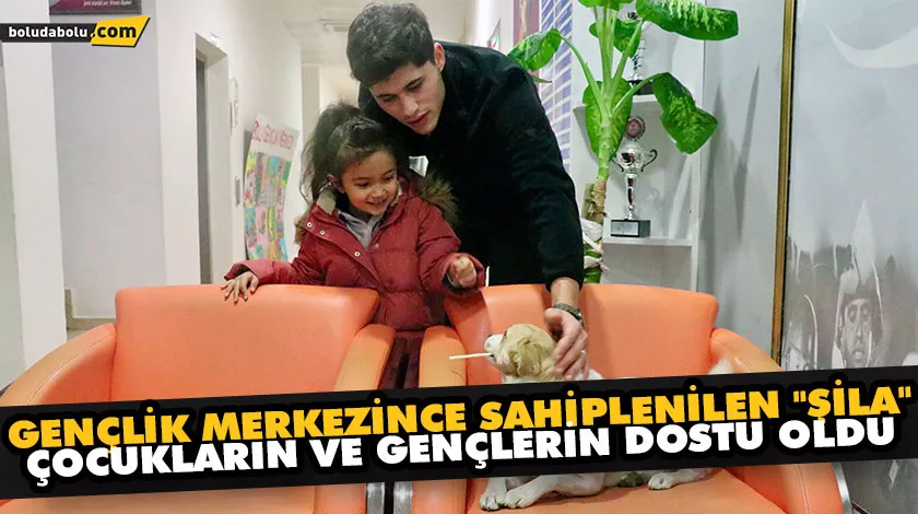 GENÇLİK MERKEZİNCE SAHİPLENİLEN “ŞİLA”, ÇOCUKLARIN VE GENÇLERİN DOSTU OLDU GENÇLİK MERKEZİNCE SAHİPLENİLEN “ŞİLA”, ÇOCUKLARIN VE GENÇLERİN DOSTU OLDU