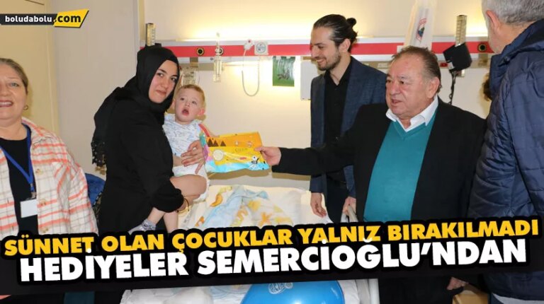HEDİYELER SEMERCİOĞLU’NDAN